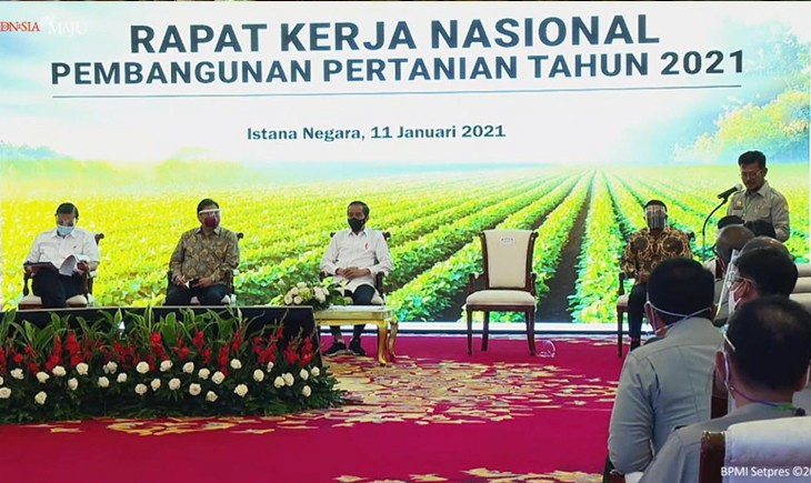 Presiden Ke-7 Indonesia Minta Pembangunan Pertanian Jadi Perhatian Bersama